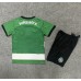 Günstige Sporting CP Babykleidung Heim Fussballtrikot Kinder 2023-24 Kurzarm (+ kurze hosen)